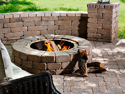 Weston Stone Fire Pit Kit, Reno, Nevada, NV